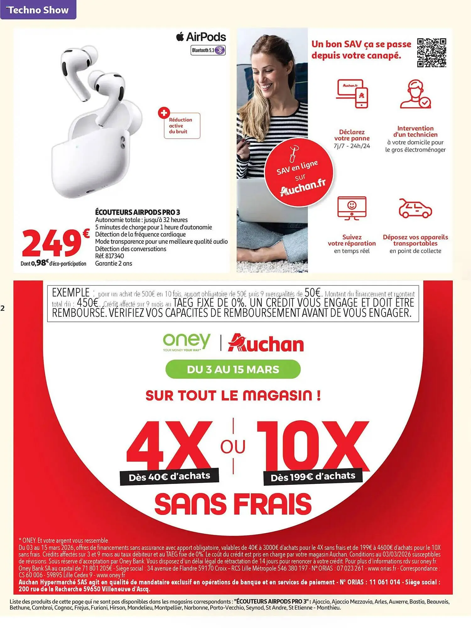 Catalogue Auchan du 3 mars au 15 mars 2026 - Catalogue page 2
