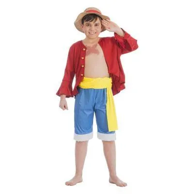 Déguisement de Luffy pour enfant - One Piece ® - Taille au choix