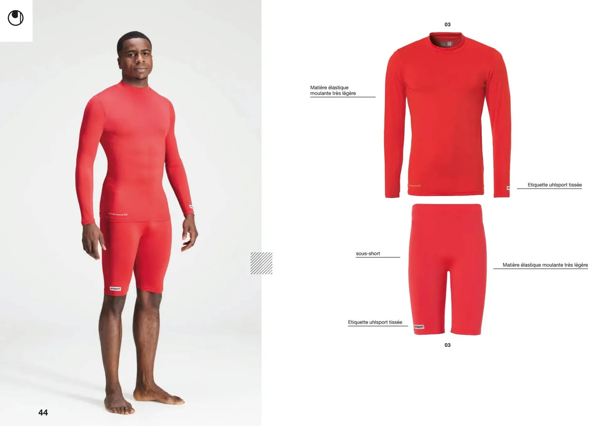 Catalogue Uhlsport du 1 mars au 31 décembre 2023 - Catalogue page 44