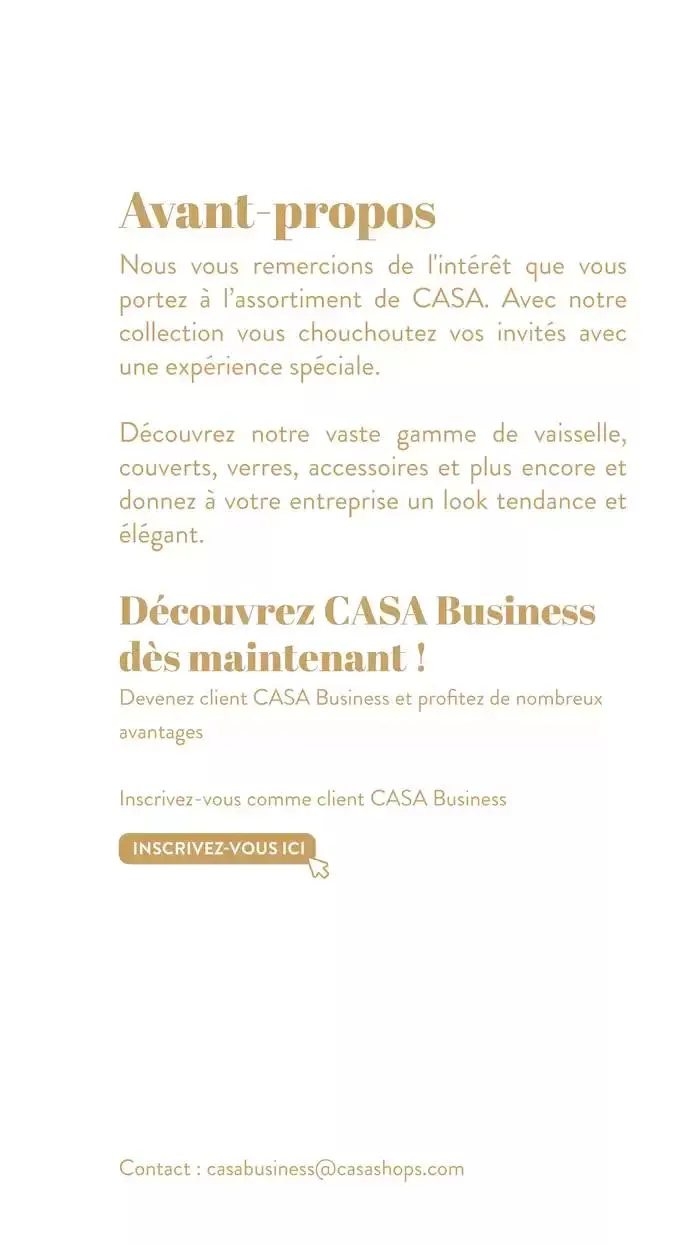 CASA BUSINESS du 3 janvier au 28 février 2025 - Catalogue page 3