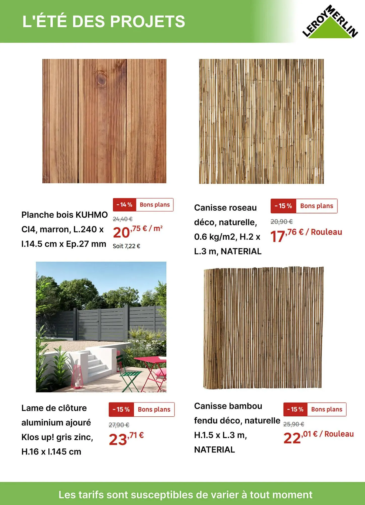 Catalogue Leroy Merlin du 4 juillet au 29 juillet 2025 - Catalogue page 6