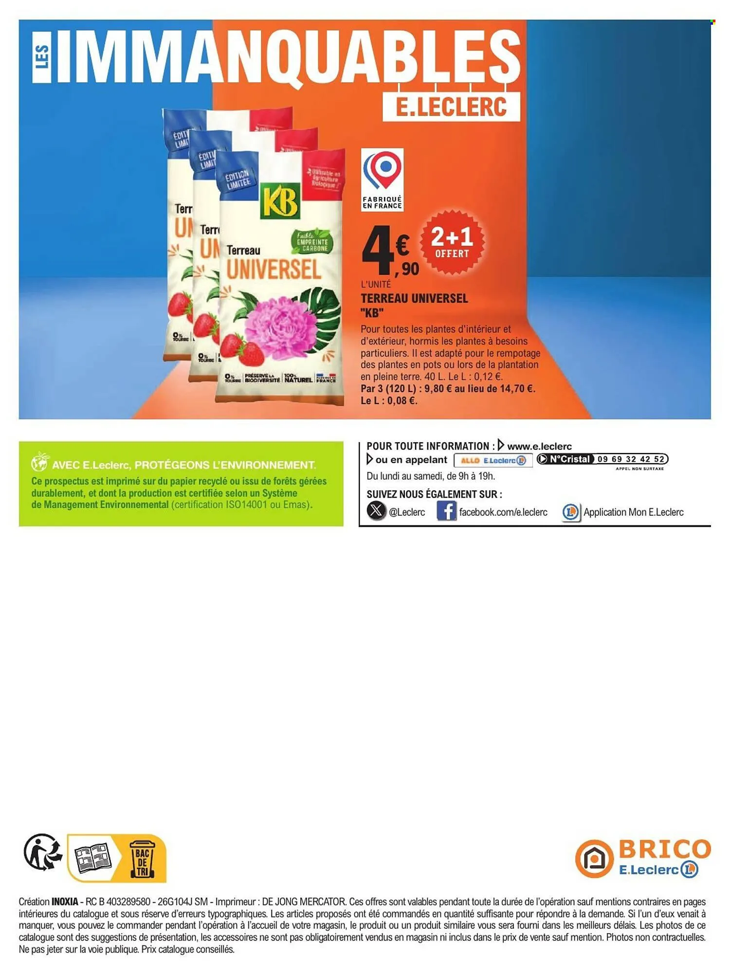 Catalogue E.Leclerc Brico du 24 mars au 11 avril 2026 - Catalogue page 20