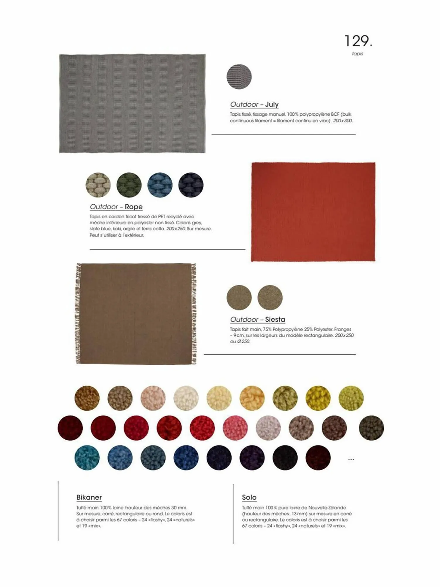 Catalogue Cinna du 5 janvier au 31 décembre 2023 - Catalogue page 129