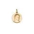 Médaille Carador Vierge Or jaune 375/000 forme ronde