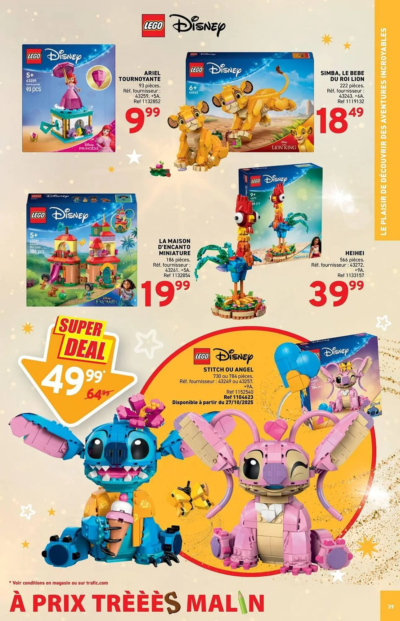 Catalogue Trafic du 10 octobre au 24 novembre 2025 - Catalogue page 39