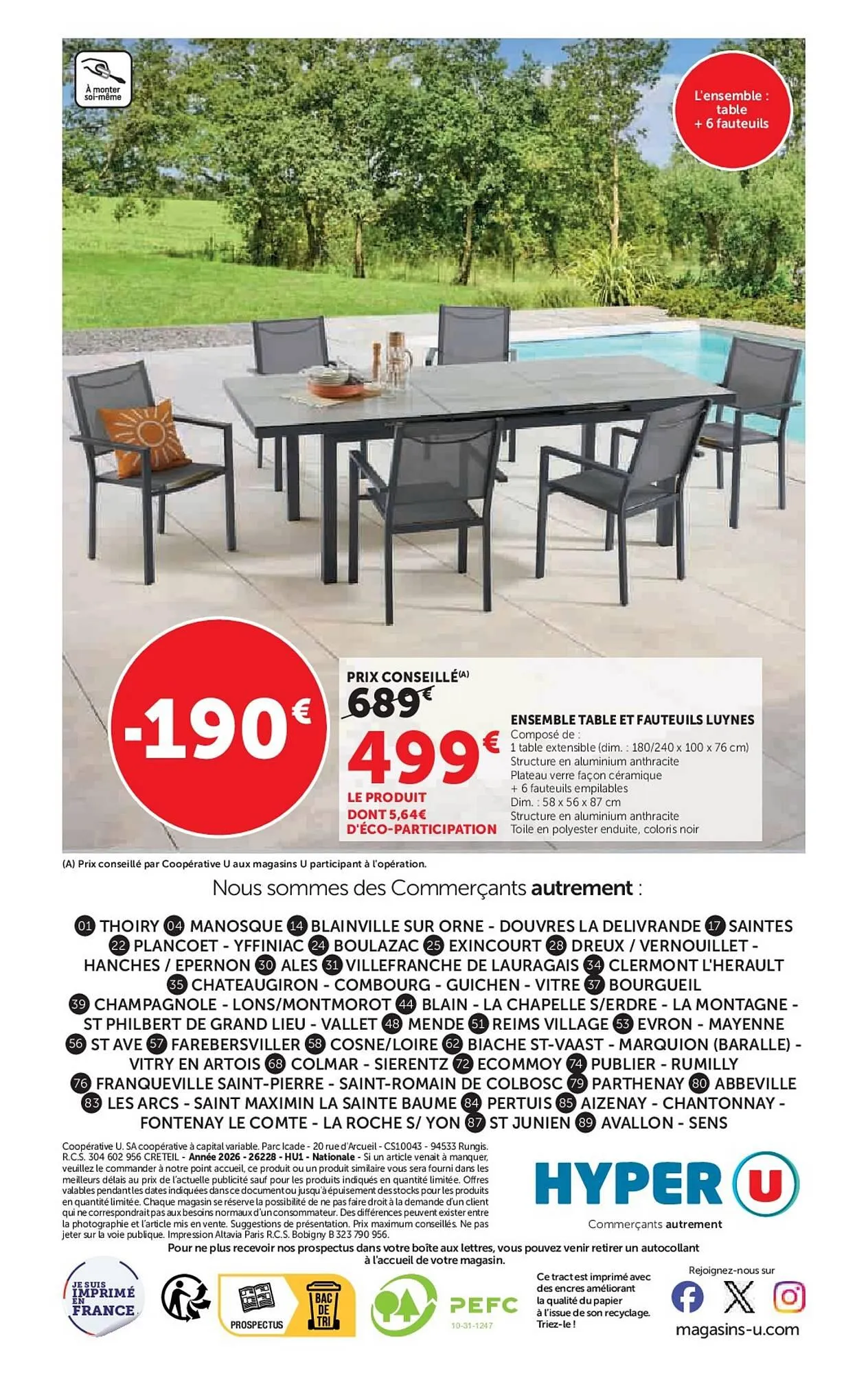 Catalogue Hyper U du 24 mars au 19 avril 2026 - Catalogue page 40