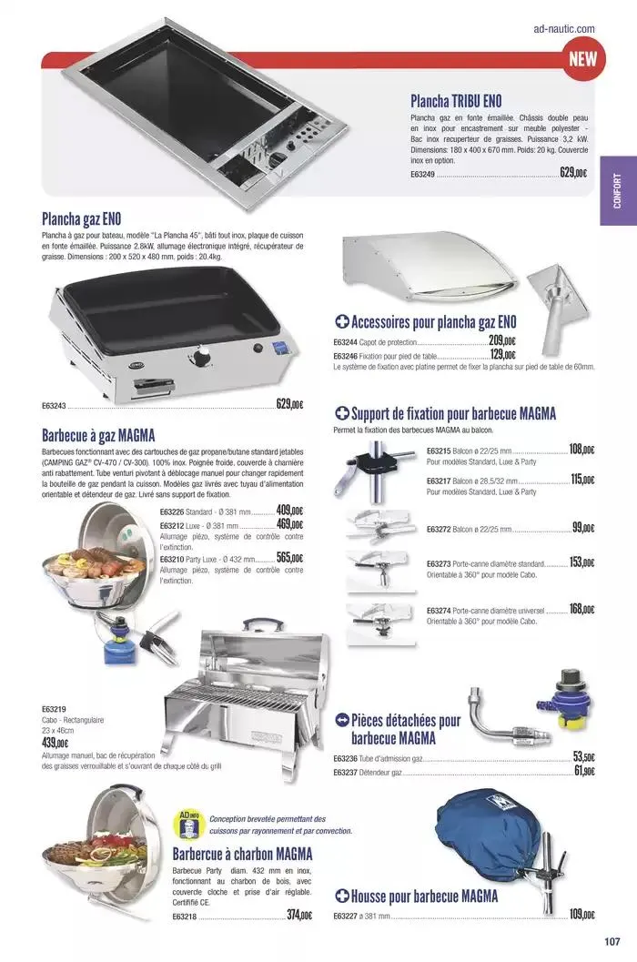 Catalogue Accastillage Diffusion 2025 du 1 janvier au 31 décembre 2025 - Catalogue page 109