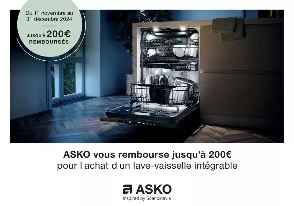 ASKO vous rembourse jusqu’à 200€ - 1