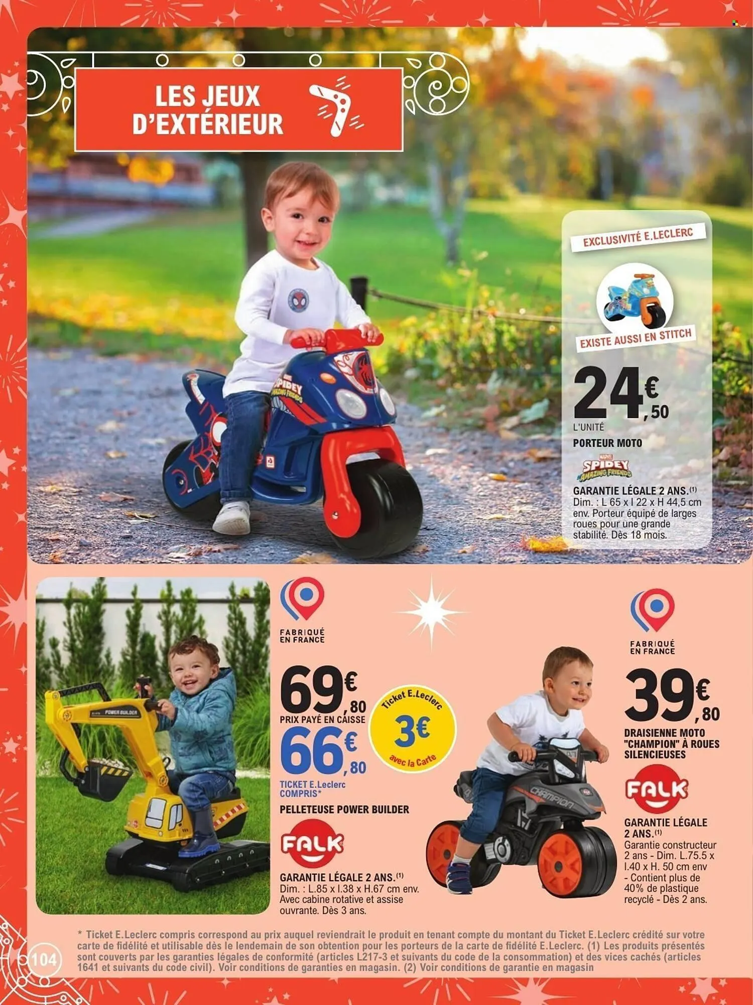 Catalogue E.Leclerc du 21 octobre au 6 décembre 2025 - Catalogue page 104