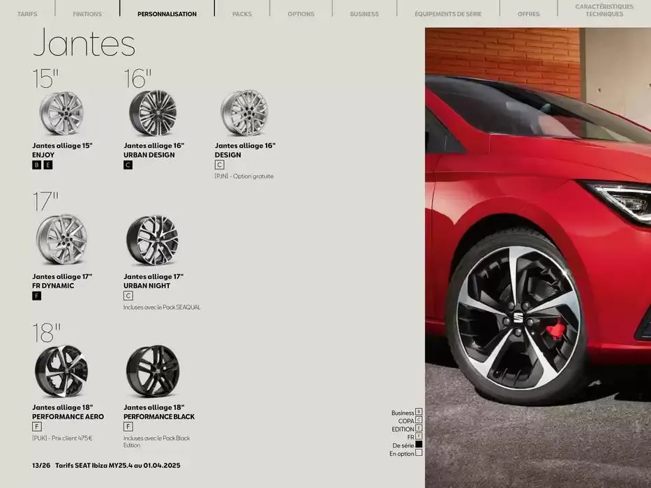 SEAT Ibiza du 2 avril au 2 avril 2026 - Catalogue page 13