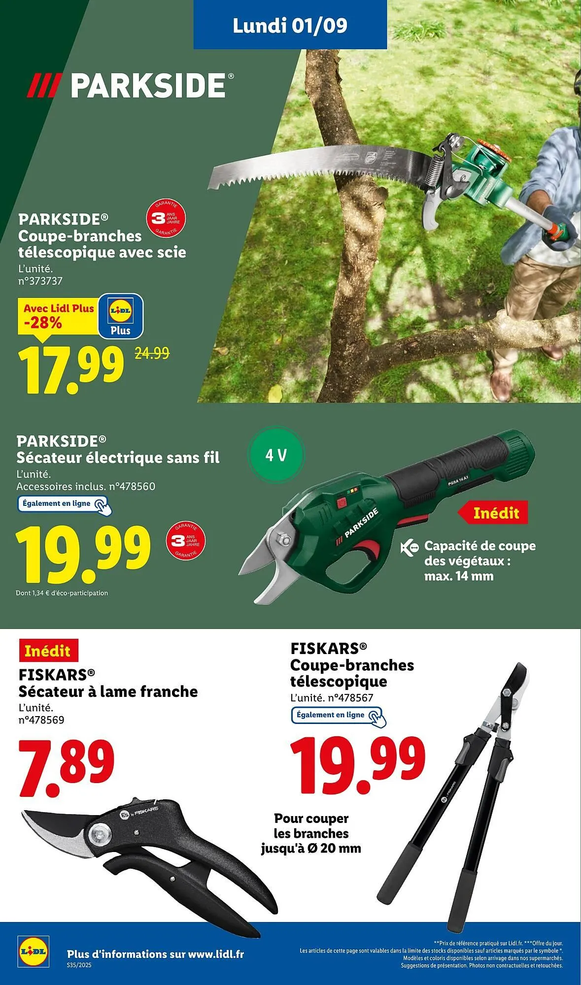 Catalogue Lidl du 28 août au 3 septembre 2025 - Catalogue page 61