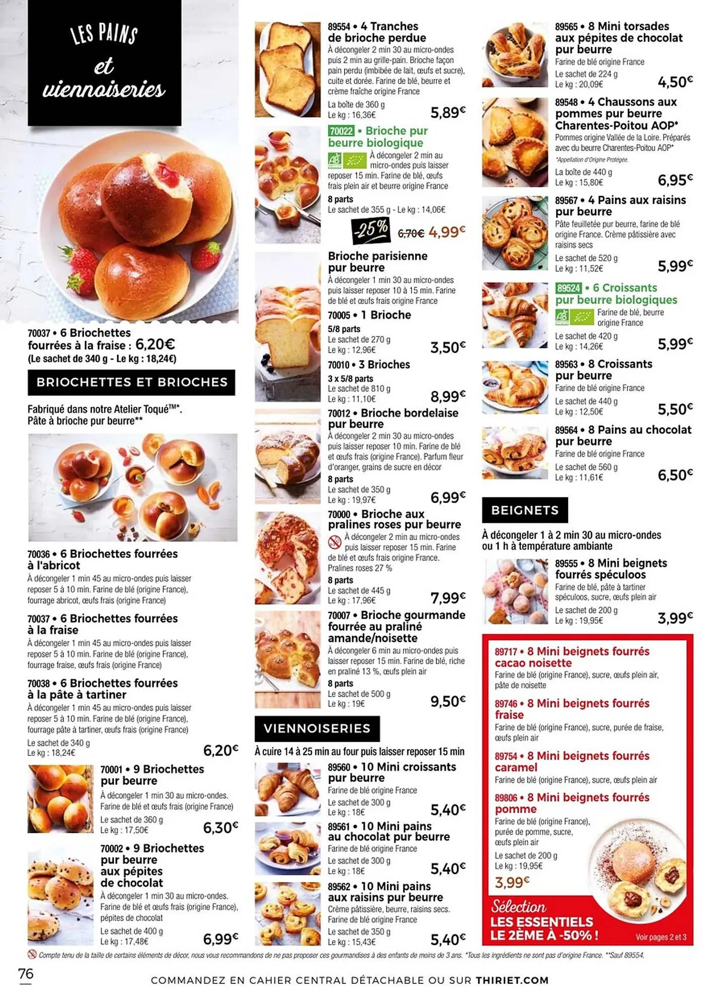 Catalogue Thiriet du 11 juillet au 6 août 2025 - Catalogue page 76