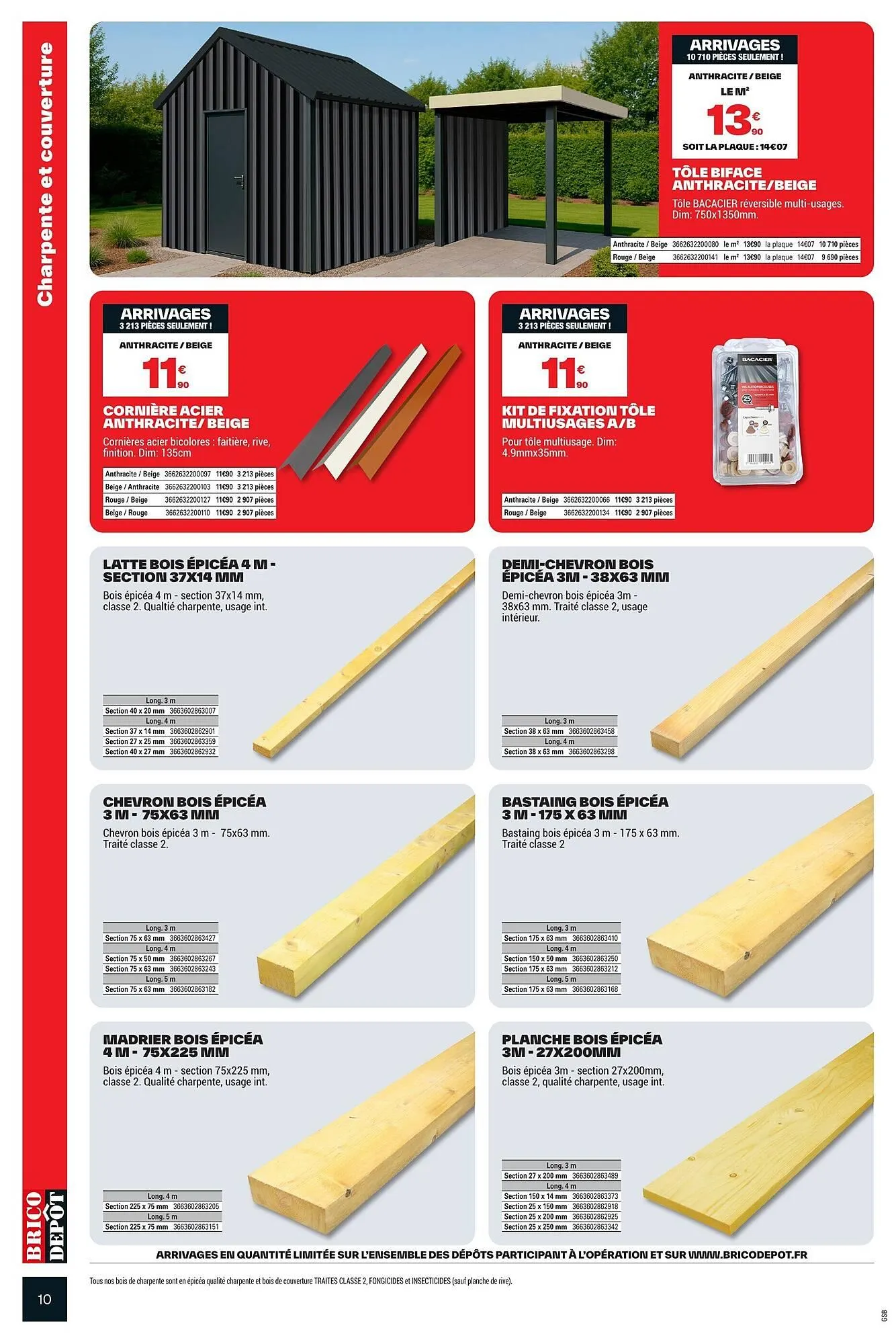 Catalogue Brico Dépôt du 6 mars au 19 mars 2026 - Catalogue page 10
