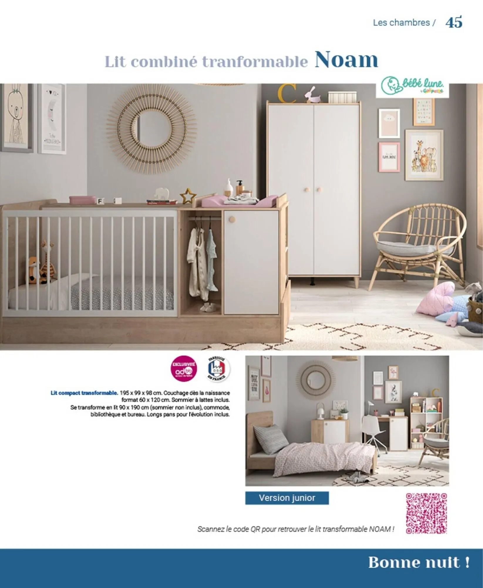 Catalogue autour de bébé du 31 mars au 31 janvier 2024 - Catalogue page 47