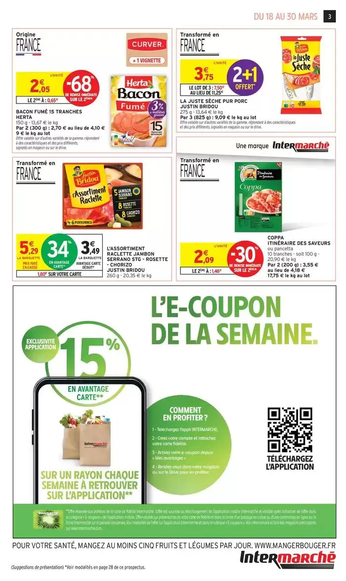 GEN MARS 4 + CAHIER REGION du 18 mars au 30 mars 2025 - Catalogue page 3