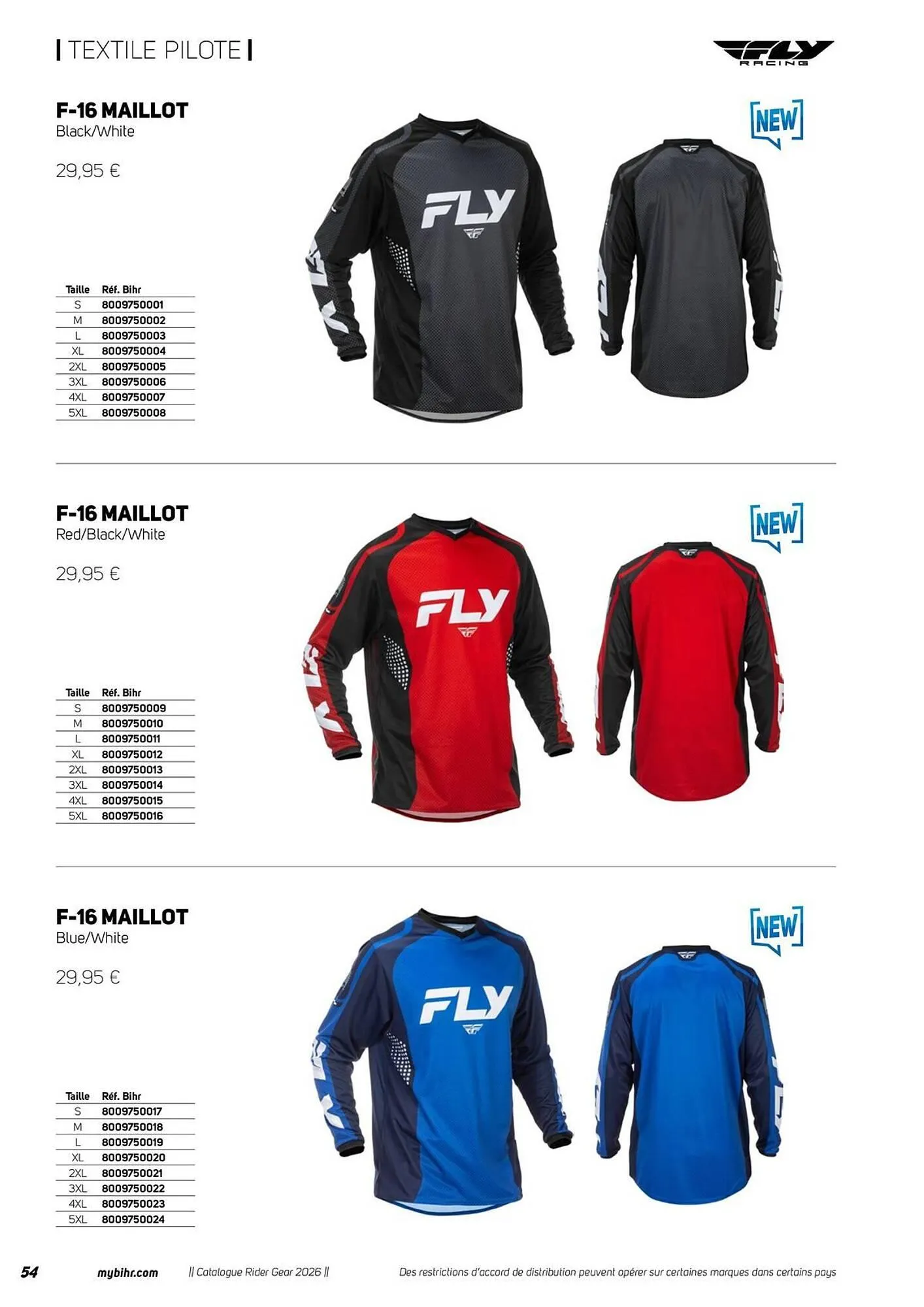 Catalogue Bihr du 1 janvier au 31 janvier 2026 - Catalogue page 54