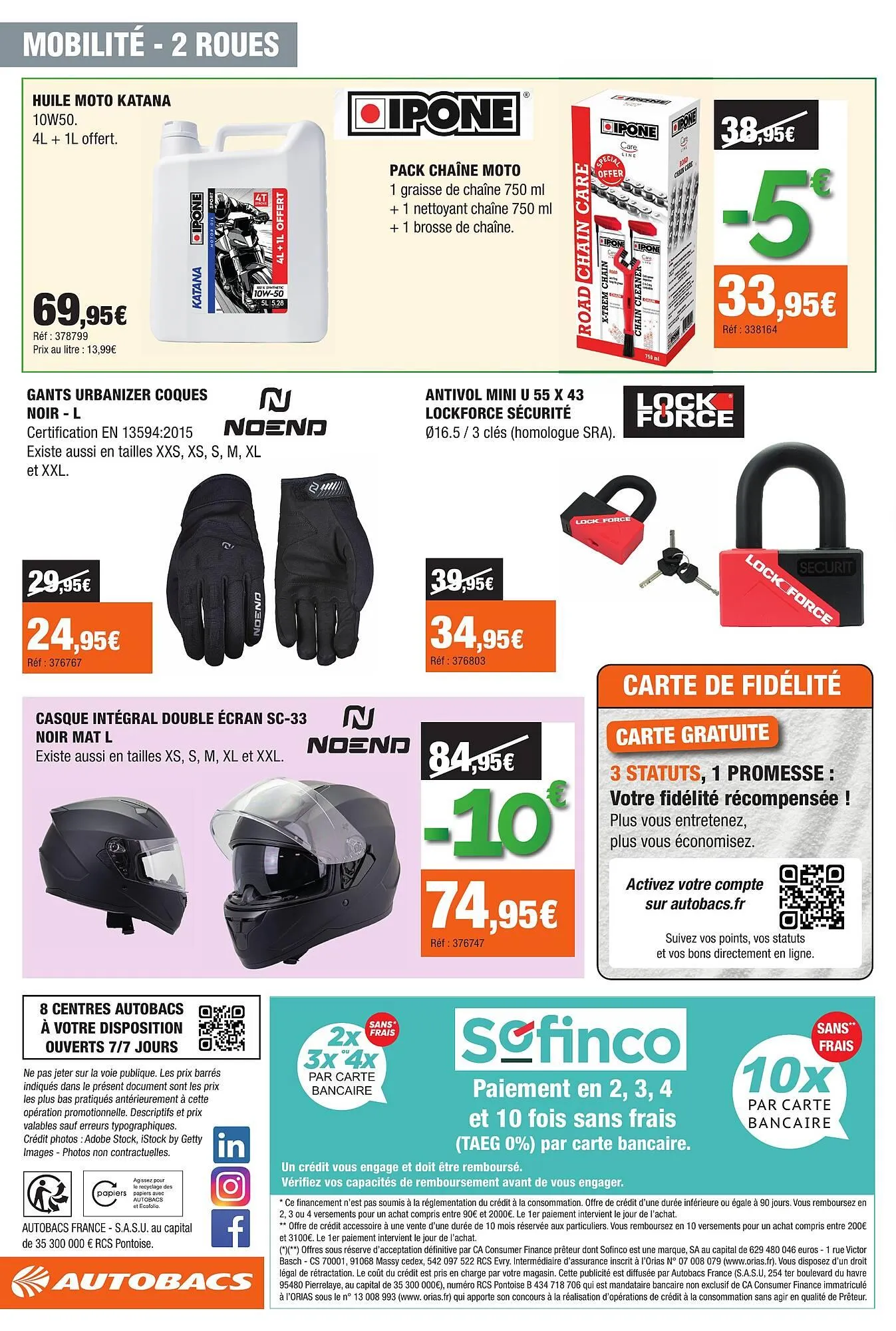 Catalogue Autobacs du 23 avril au 3 juin 2026 - Catalogue page 18