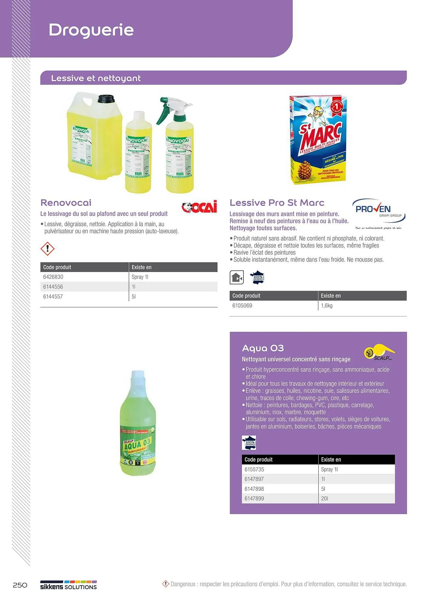 Catalogue Sikkens Solution du 8 janvier au 28 décembre 2025 - Catalogue page 250