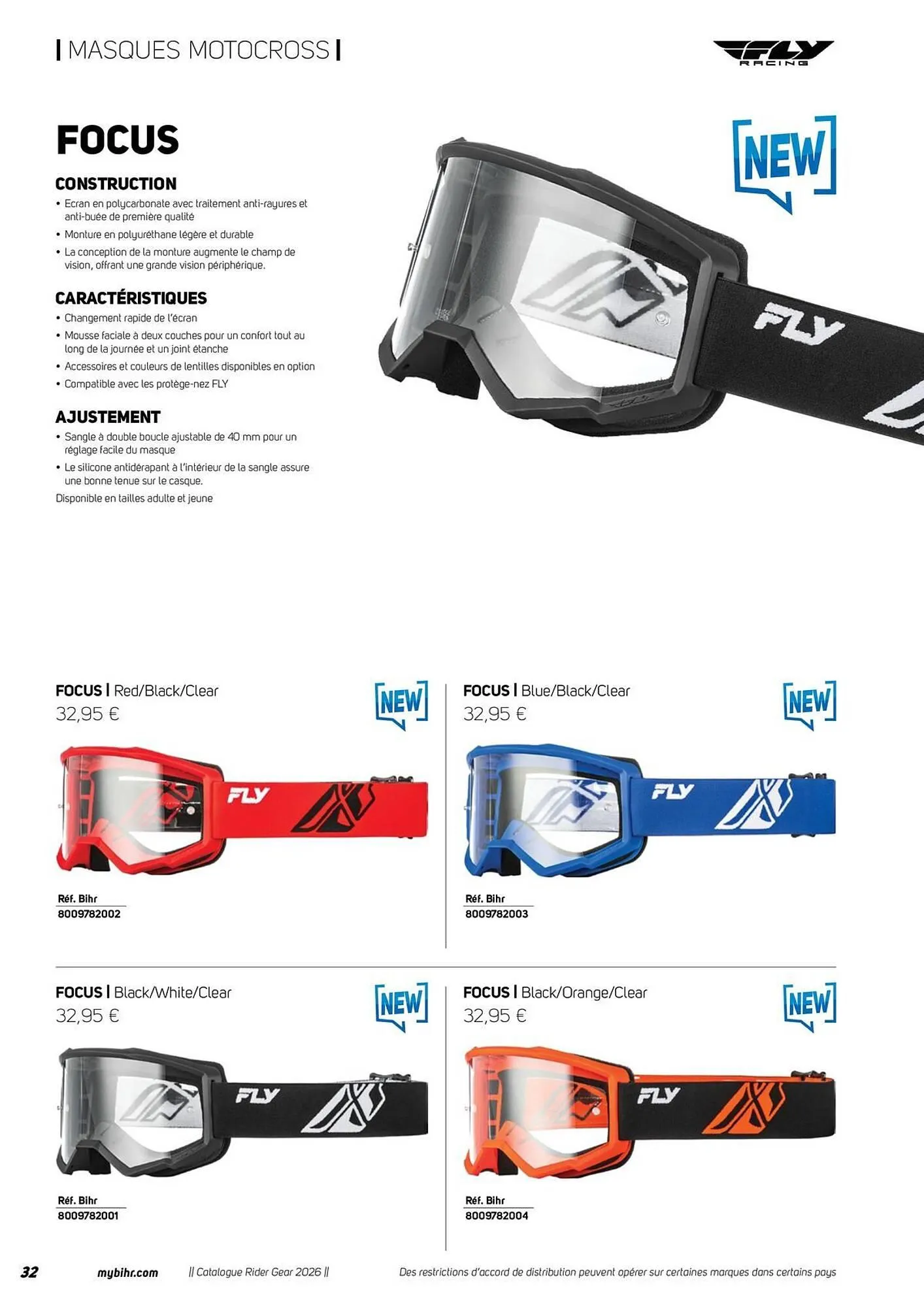 Catalogue Bihr du 1 janvier au 31 janvier 2026 - Catalogue page 32