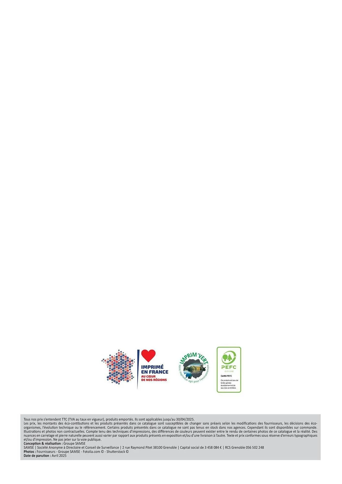 Catalogue Samse du 30 avril au 31 décembre 2026 - Catalogue page 243