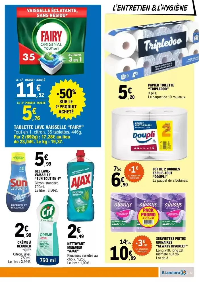 25C010LR du 7 mai au 18 mai 2025 - Catalogue page 43