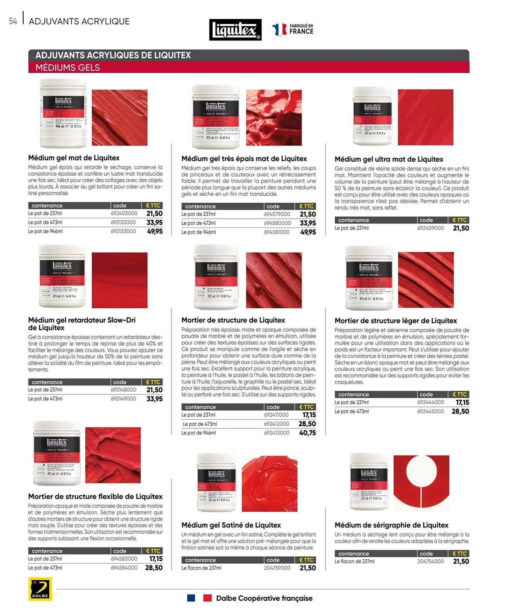 Catalogue Dalbe du 27 janvier au 31 décembre 2025 - Catalogue page 56