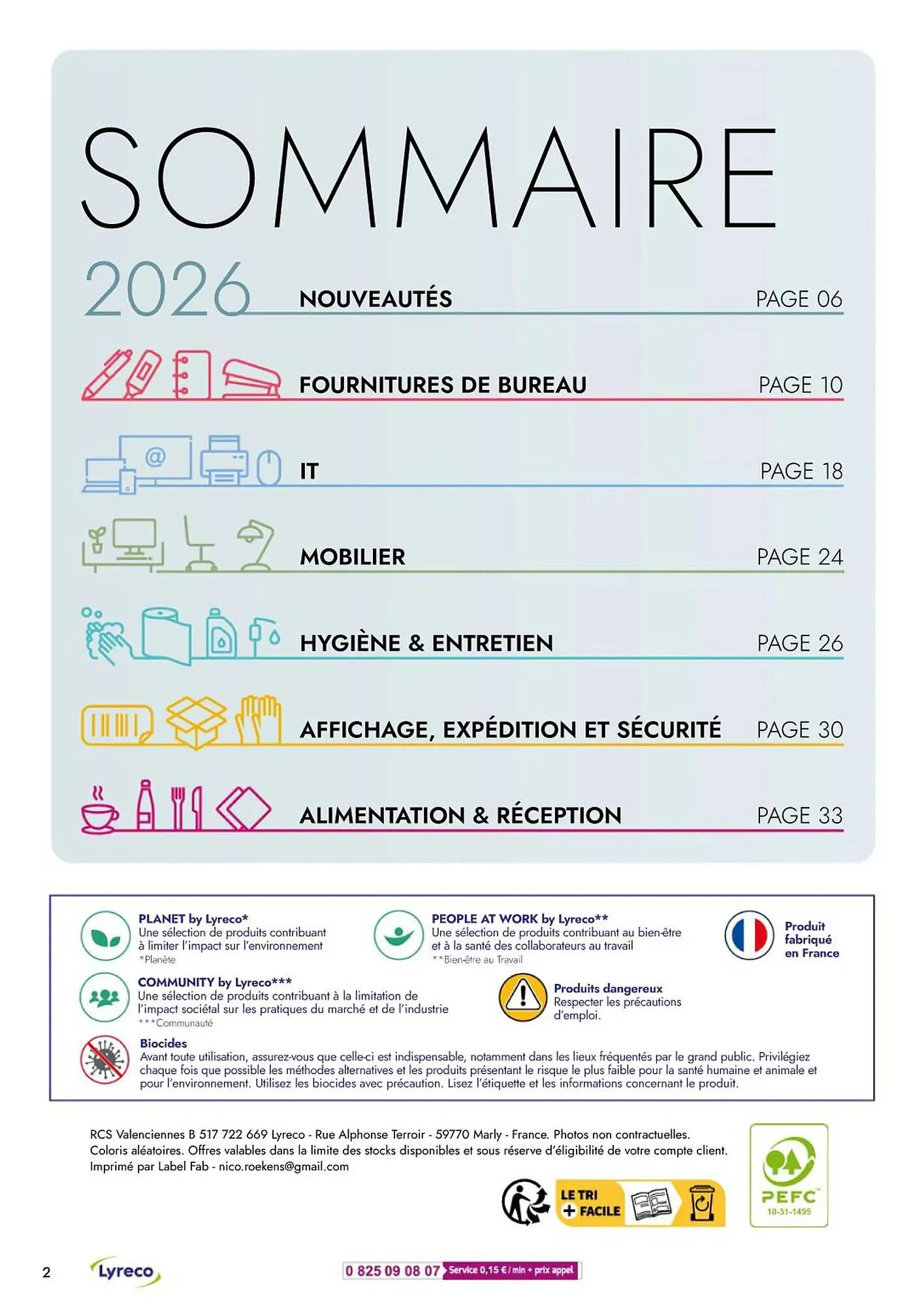 Catalogue Lyreco du 5 janvier au 28 février 2026 - Catalogue page 2