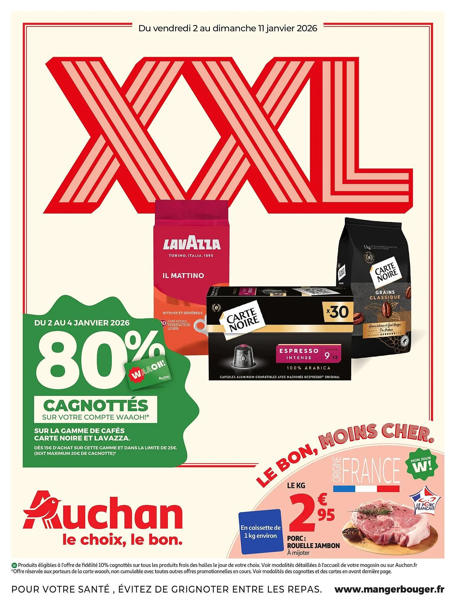 Catalogue Auchan du 2 janvier au 11 janvier 2026 - Catalogue page 1