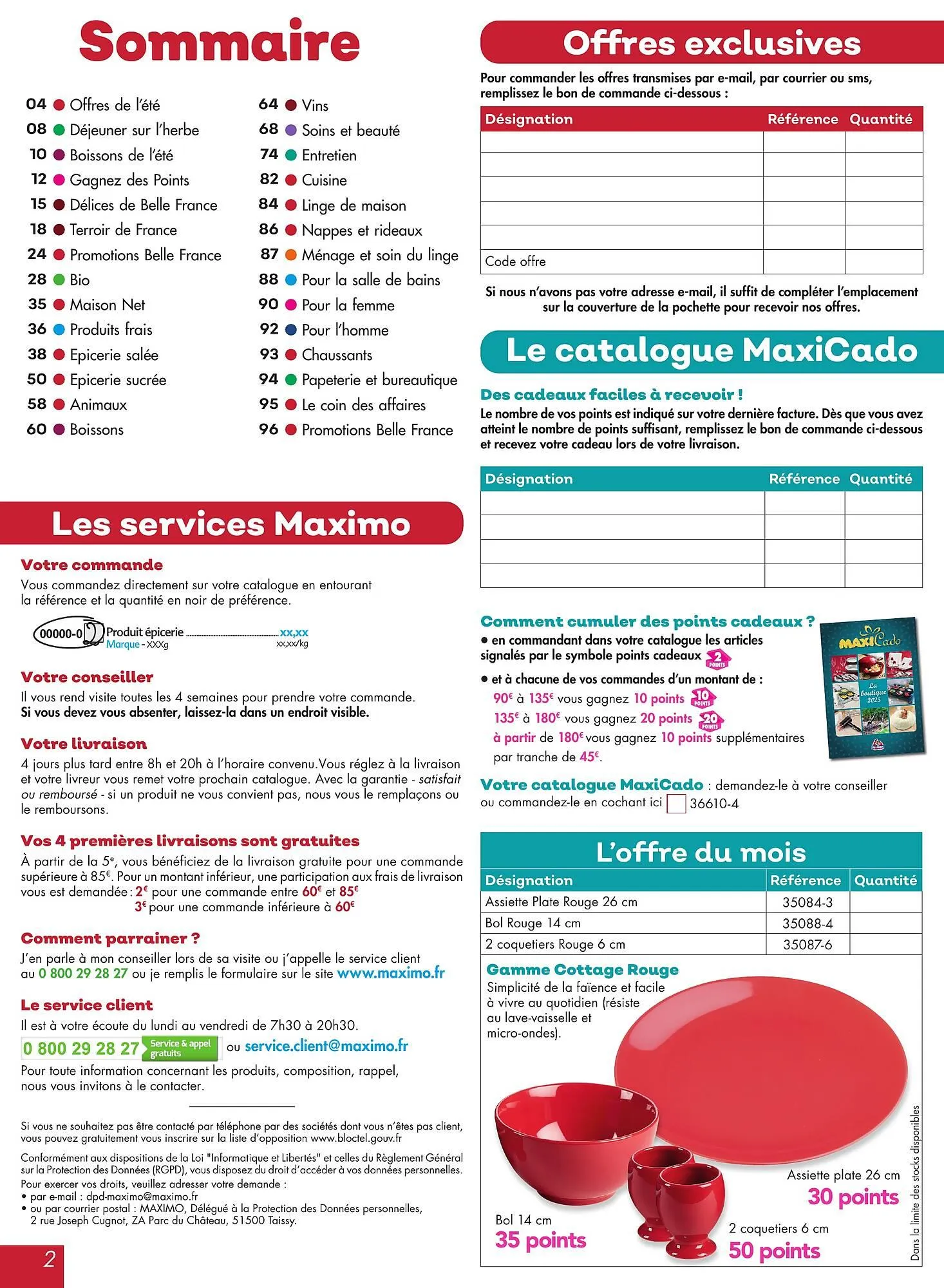Catalogue Maximo du 5 août au 28 août 2025 - Catalogue page 2