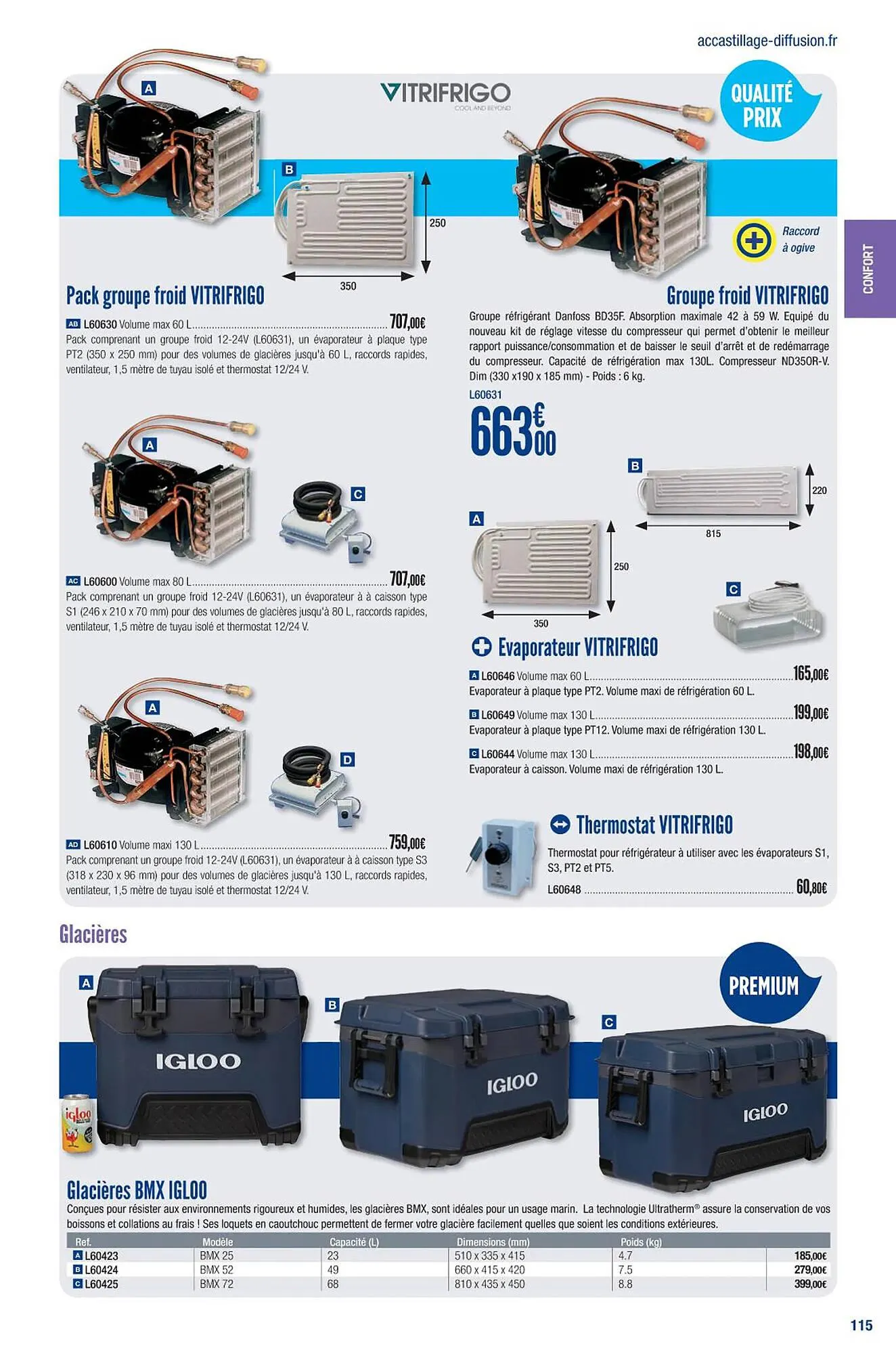 Catalogue Accastillage Diffusion du 1 mars au 31 décembre 2023 - Catalogue page 117