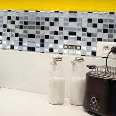 Carrelage adhésif 3D carreaux multi 25x30.5cm