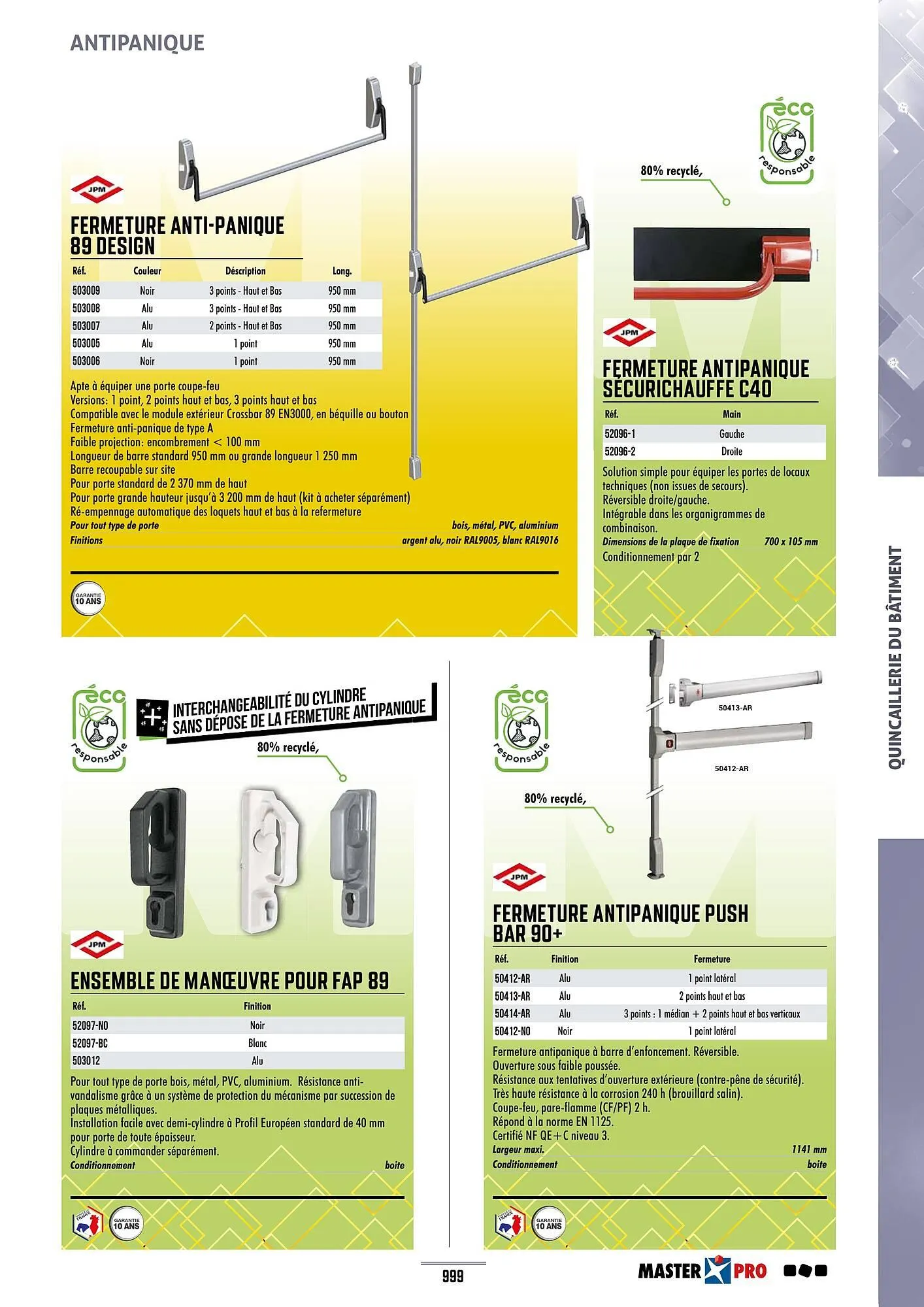 Catalogue Master Pro du 28 janvier au 30 décembre 2028 - Catalogue page 1003