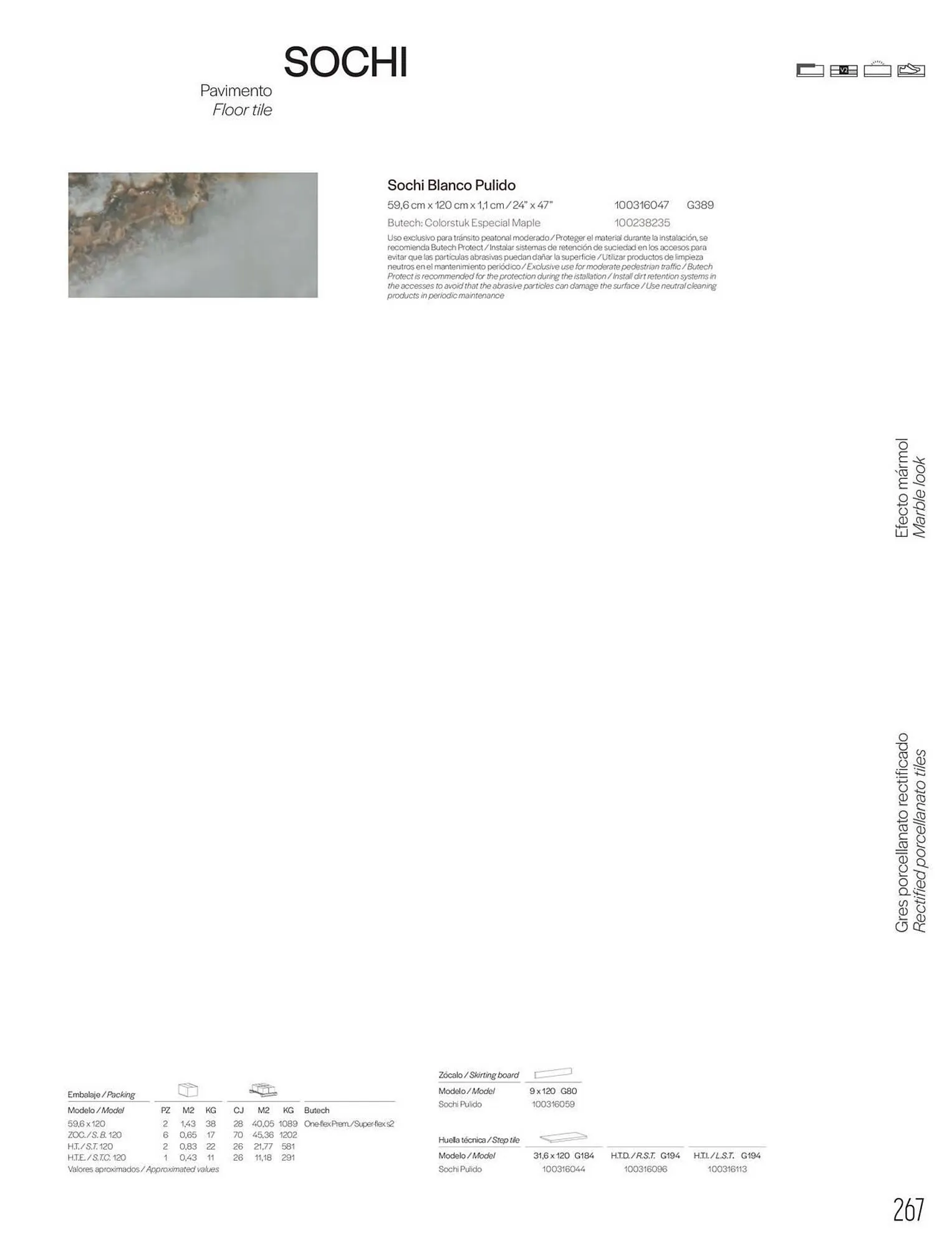 Catalogue Porcelanosa du 27 janvier au 31 décembre 2025 - Catalogue page 269