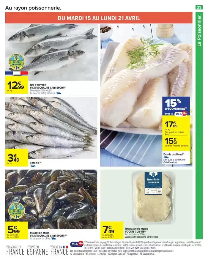 CRÊPES PARTY du 15 avril au 28 avril 2025 - Catalogue page 25