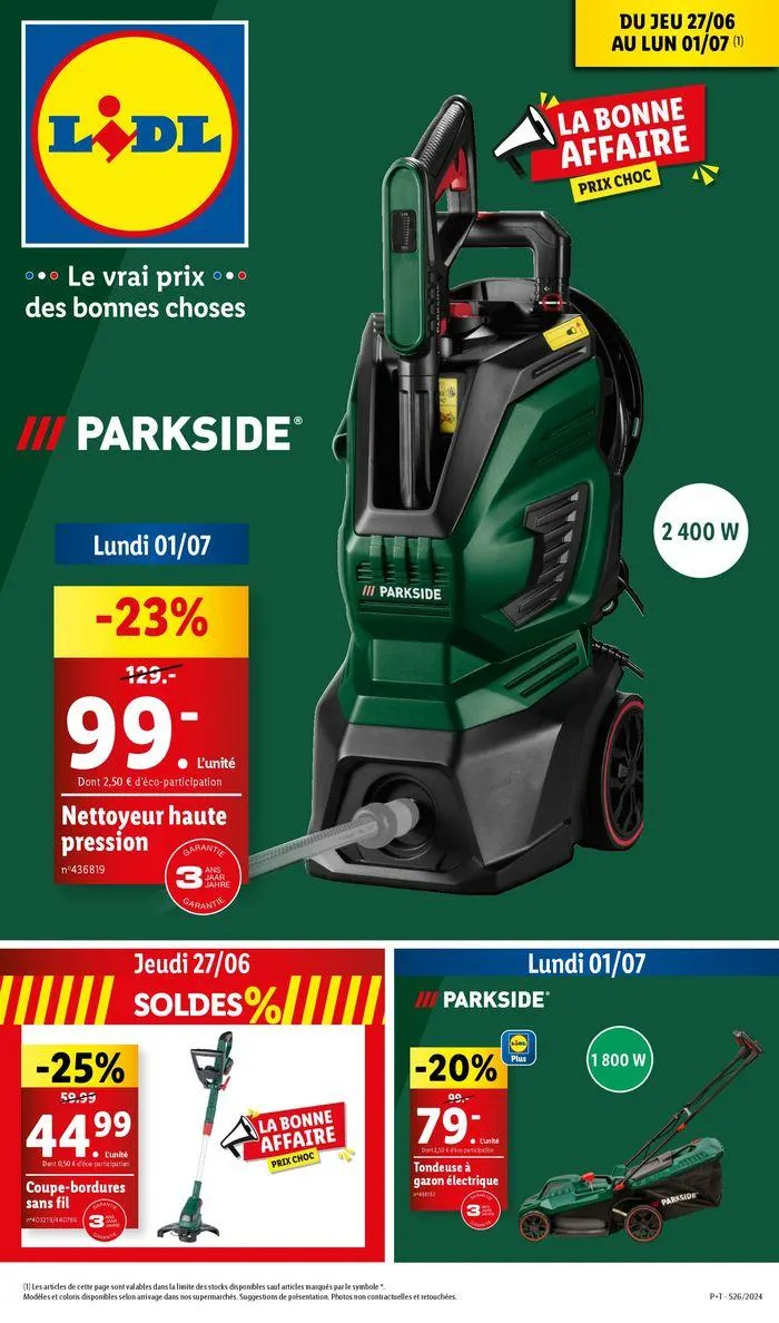 Retrouvez les offres Lidl de la semaine : bricolage, jardin et cuisine ! - 1