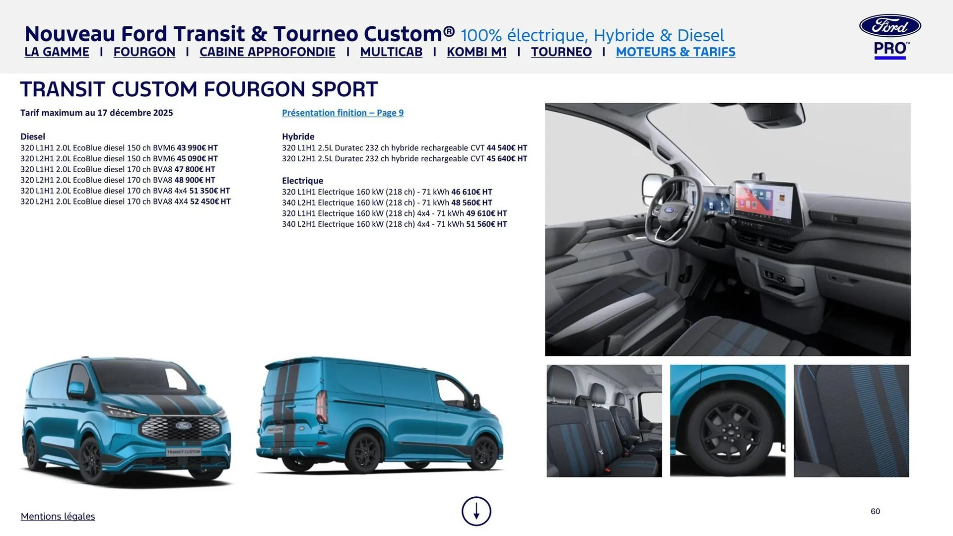 Catalogue Ford du 2 février au 31 décembre 2026 - Catalogue page 60
