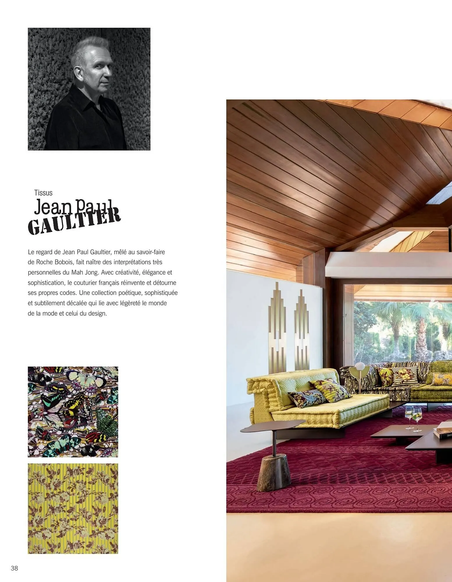 catalogue Roche Bobois du 2 septembre au 1 janvier 2026 - Catalogue page 38