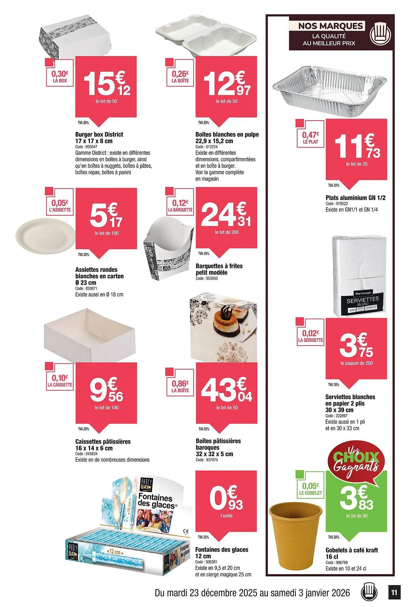 Catalogue Promocash du 23 décembre au 3 janvier 2026 - Catalogue page 11