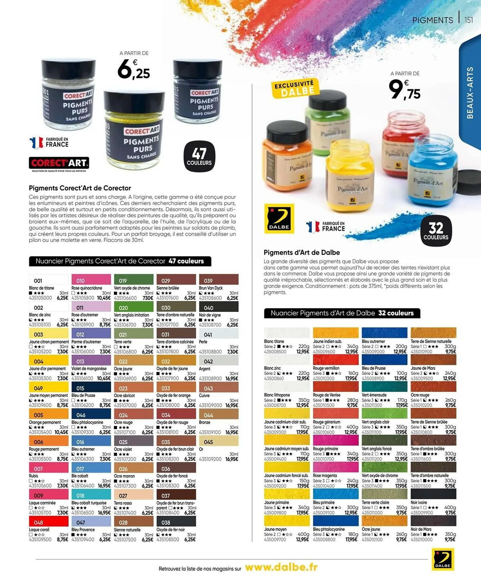 Catalogue Dalbe du 27 janvier au 31 décembre 2025 - Catalogue page 153