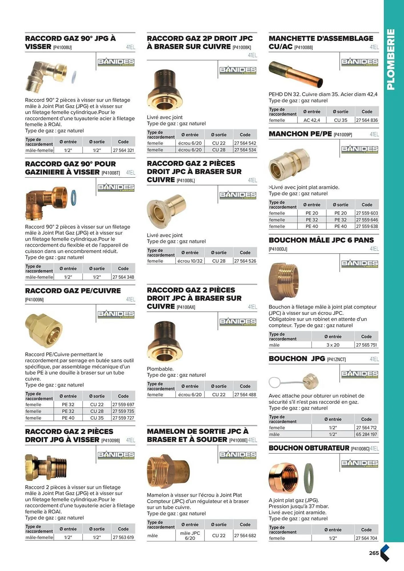 Catalogue Prolians du 2 octobre au 31 décembre 2025 - Catalogue page 265