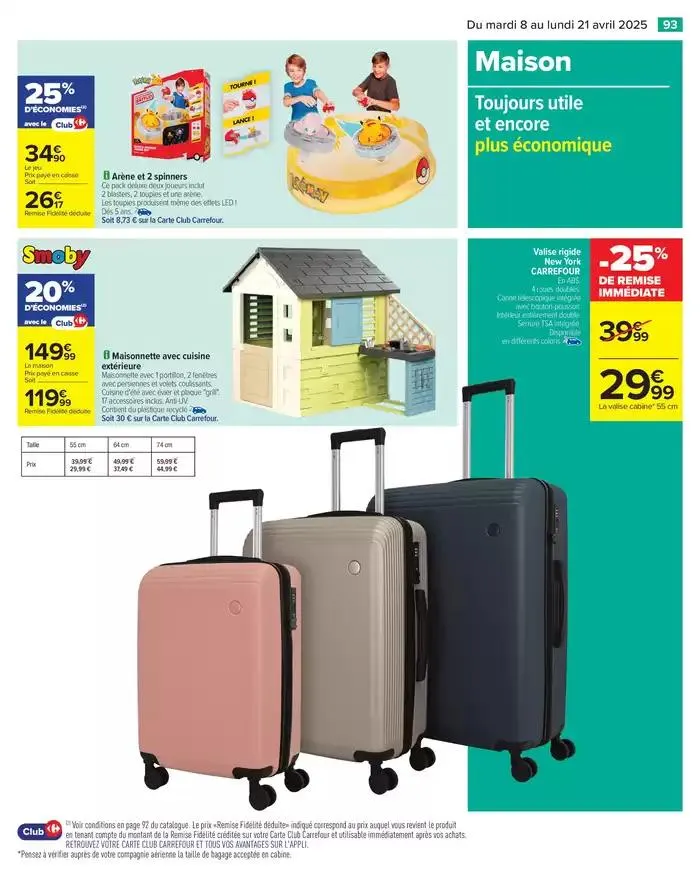 JOYEUSES PÂQUES & MEILLEURS PRIX du 8 avril au 21 avril 2025 - Catalogue page 95