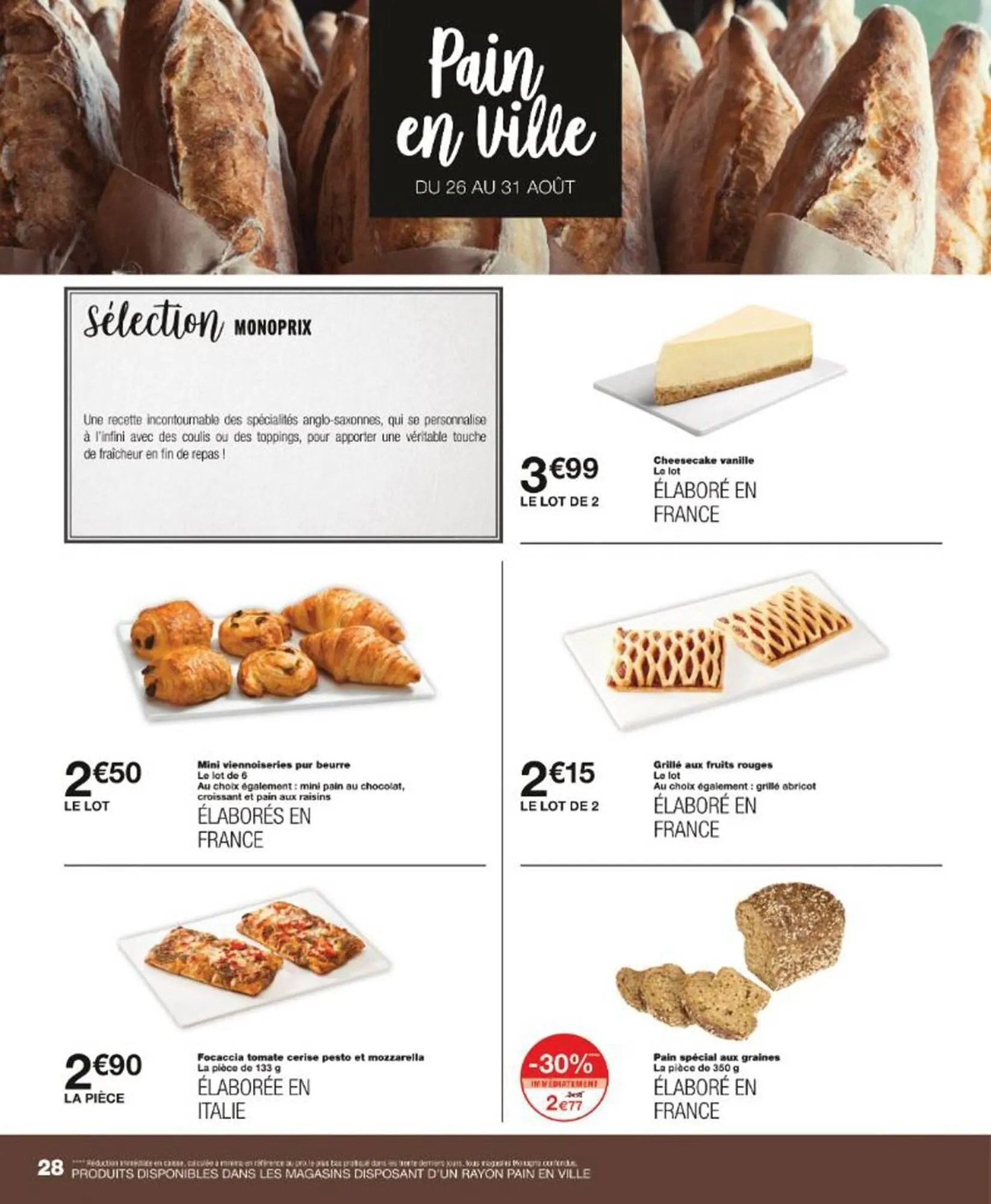 Catalogue Monoprix du 25 août au 7 septembre 2025 - Catalogue page 28