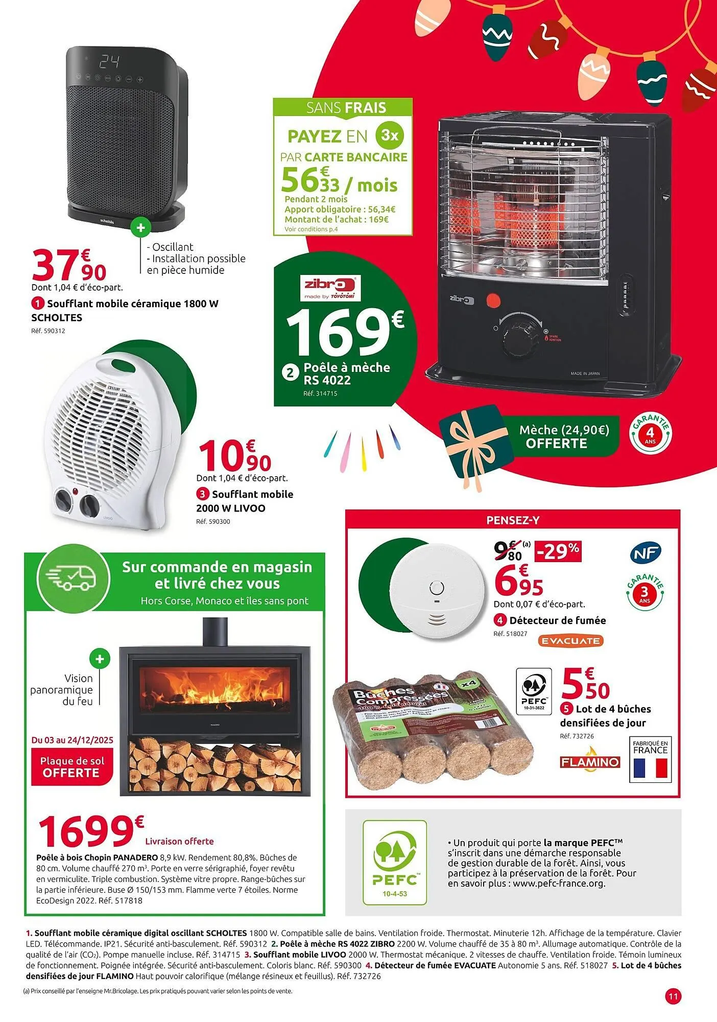 Catalogue Mr Bricolage du 3 décembre au 24 décembre 2025 - Catalogue page 11