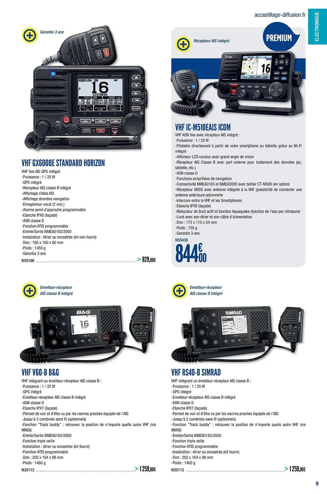 Catalogue Accastillage Diffusion du 1 mars au 31 décembre 2023 - Catalogue page 11