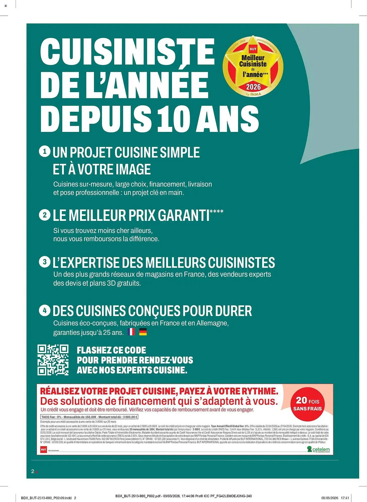 Catalogue BUT du 31 mars au 27 avril 2026 - Catalogue page 2