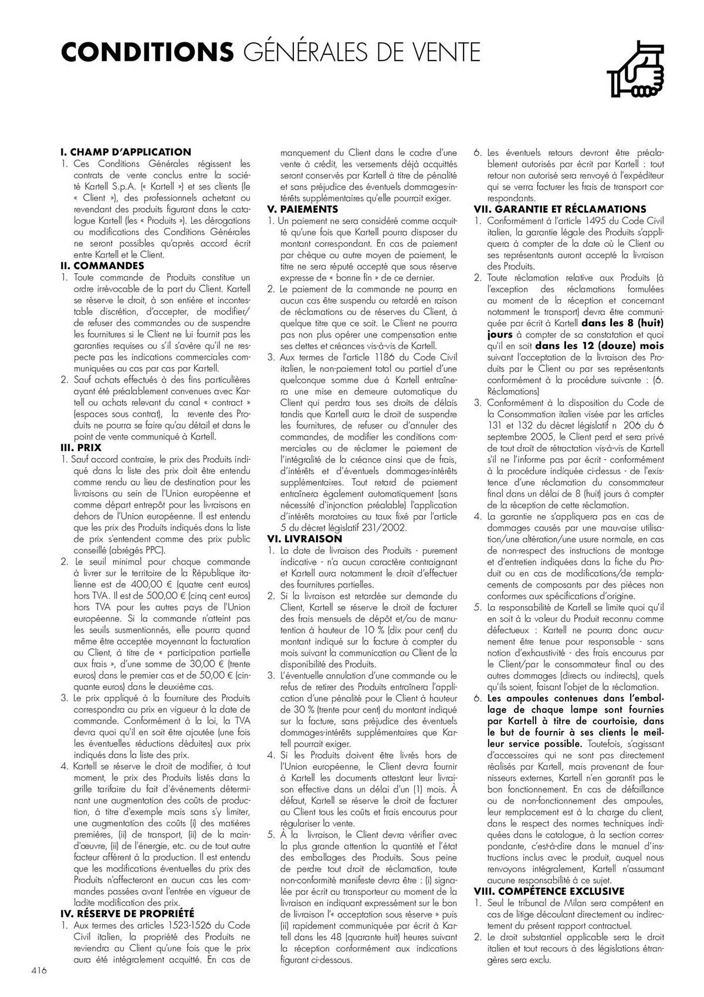 Catalogue Kartell du 4 février au 31 décembre 2026 - Catalogue page 418