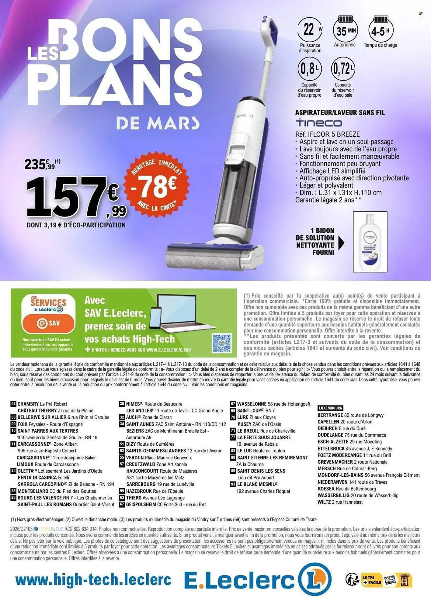 Catalogue E.Leclerc du 3 mars au 14 mars 2026 - Catalogue page 8