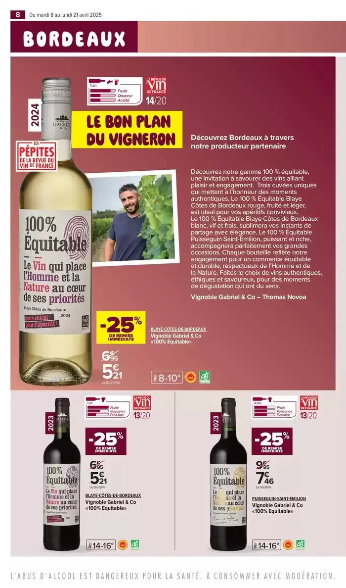 FOIRE AUX VINS DE PRINTEMPS du 8 avril au 21 avril 2025 - Catalogue page 10
