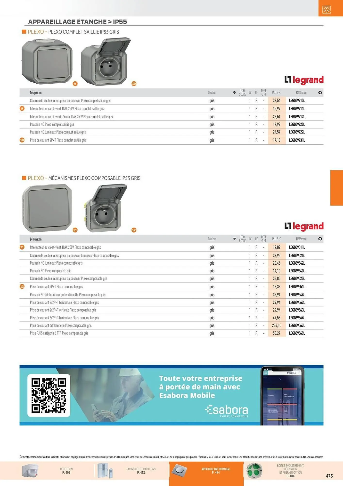 Catalogue Rexel du 31 octobre au 31 décembre 2025 - Catalogue page 109