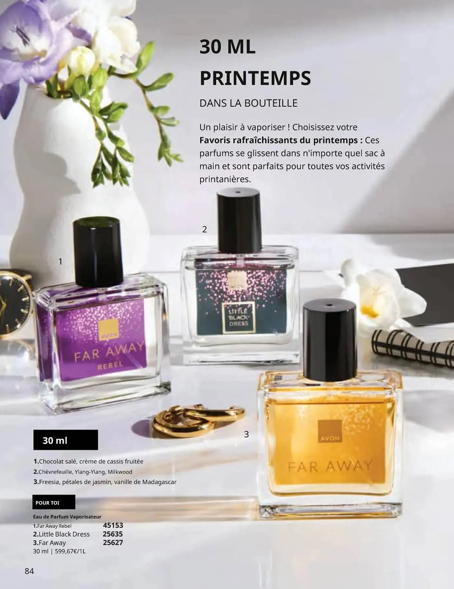 Catalogue AVON du 1 avril au 30 avril 2025 - Catalogue page 84